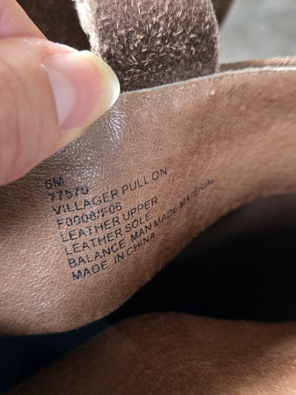 Frye Villager Pull On Tall Boots Leather Suede Heels Brown Size 6 - Picture 9 of 15